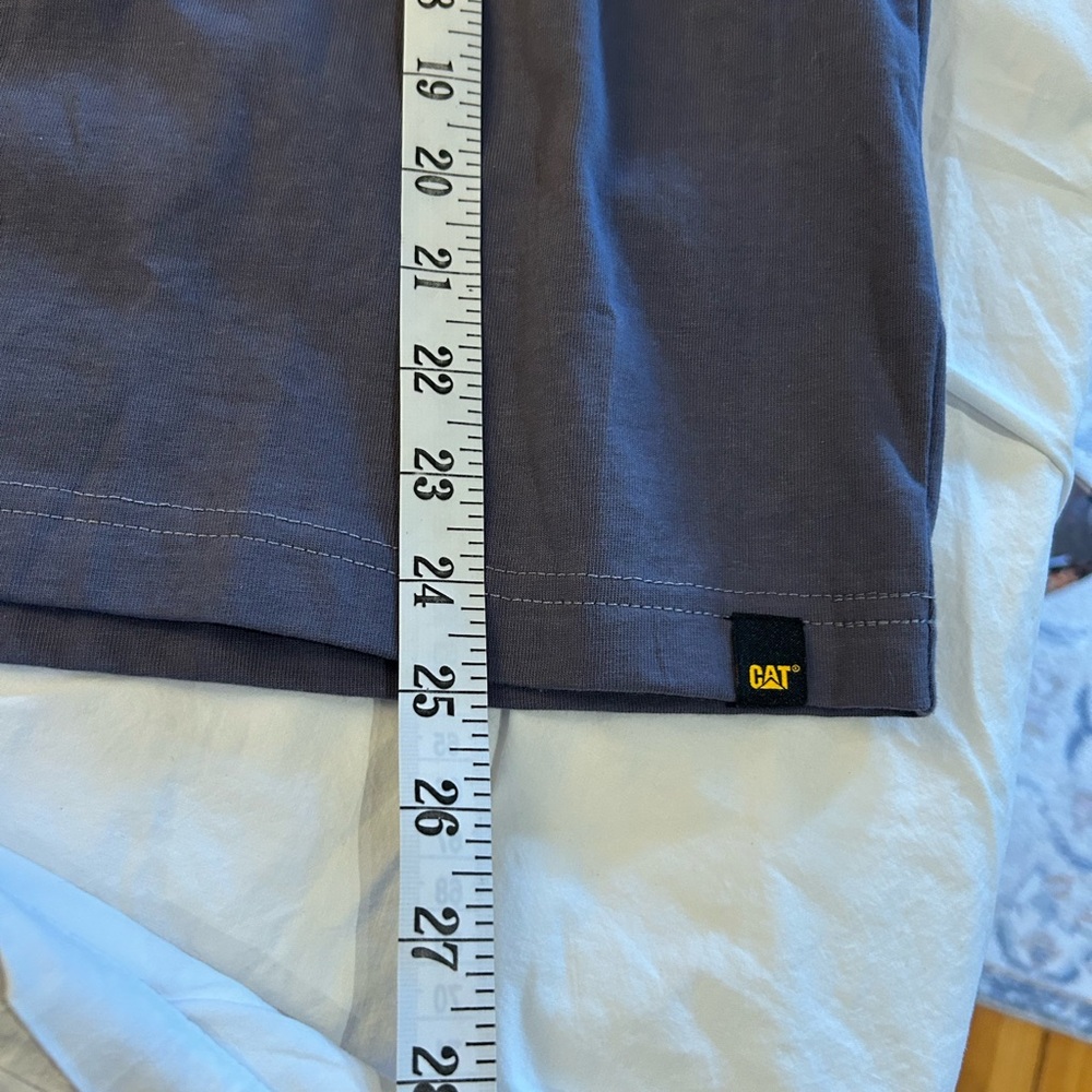 NWT CAT x RECLAIMED LA EXCLUSIVE‎ UO Layered Long Sleeve Tee in Graystone M - Picture 12 of 13